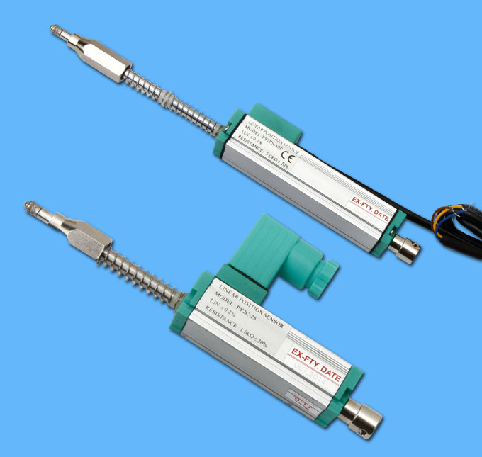 PY2不鏽鋼球頂針彈簧式直線位移感測器